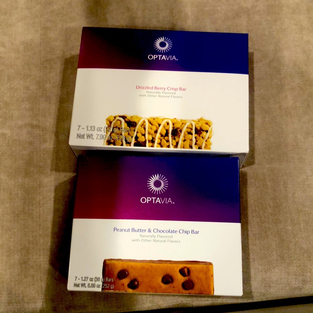 For @keiko1969- NFS - putting a bundle together - 2 boxes Optavia Bars -14 bars